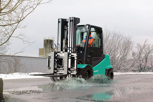 Réalisation du communiqué de presse pour une nouvelle gamme de chariots chez Mitsubishi Forklift Trucks