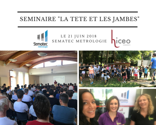 Organisation du séminaire "La tête et les jambes"