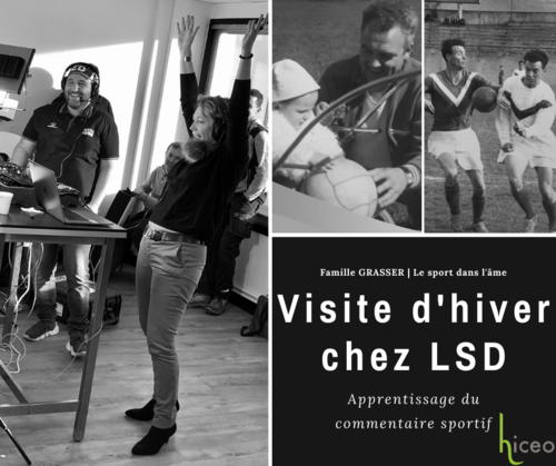 Hiceo, avec le Réseau RED en visite d'hiver dans les locaux de LSD - Le Sport Dauphinois.