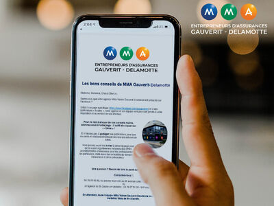 Hiceo réalise la rédaction et gère l'envoi d'email d'informations pour la société MMA Voiron