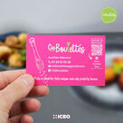 Hiceo réalise des cartes de visite et des cartes de fidélité pour CieBoulettes