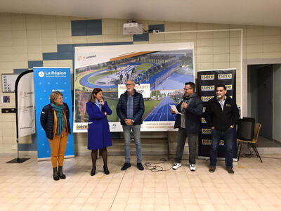 Visite officielle du Parc sportif ASPTT Montbonnot Saint-Martin