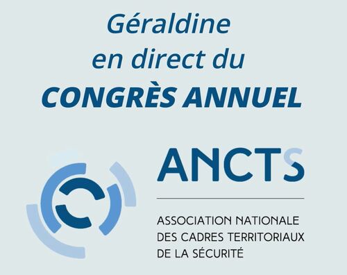 Géraldine au congrès de l'ANCTS