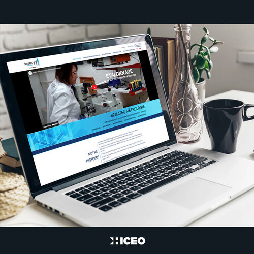 Hiceo réalise le site internet de Sematec Métrologie