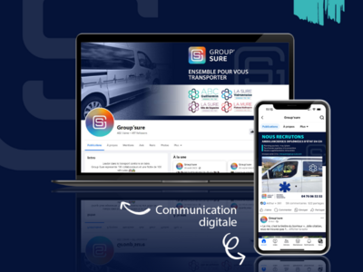 Hiceo réalise la communication sur les réseaux sociaux du Group'Sure
